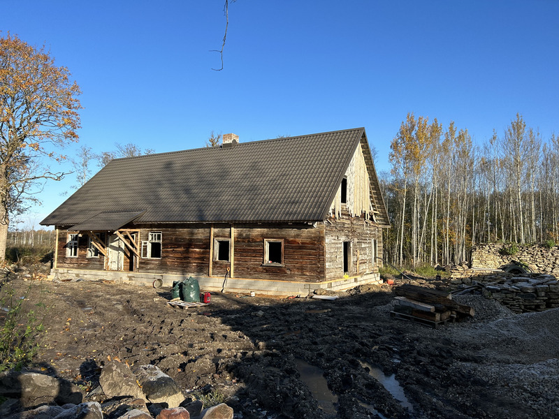 Vana talumaja renoveerimine